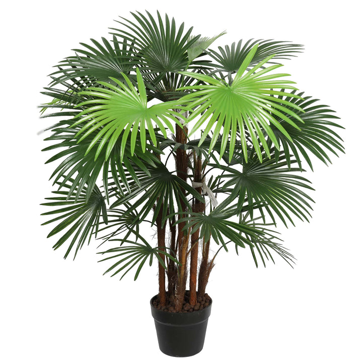 Artificial Wide Leaf Fan Palm Tree 90cm – Daily Buys