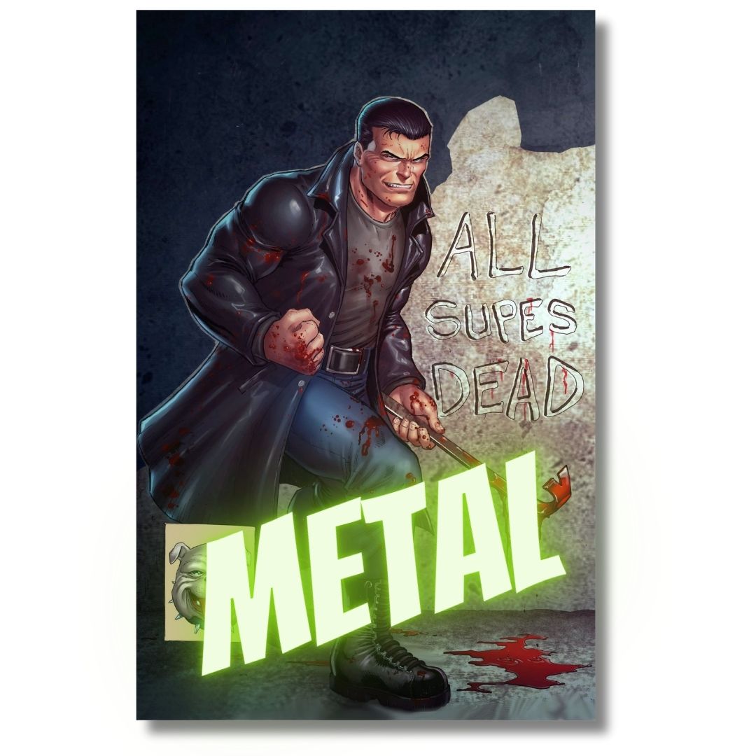 THE BOYS #1 FACSIMILE (2025) DALLAS EXPO VIRGIN METAL EXCLUSIVE TRANSFORMERS HOMAGE -SAJAD SHAH - PRESALE EST SHIP 6/1