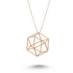 3-D Geometric Necklace