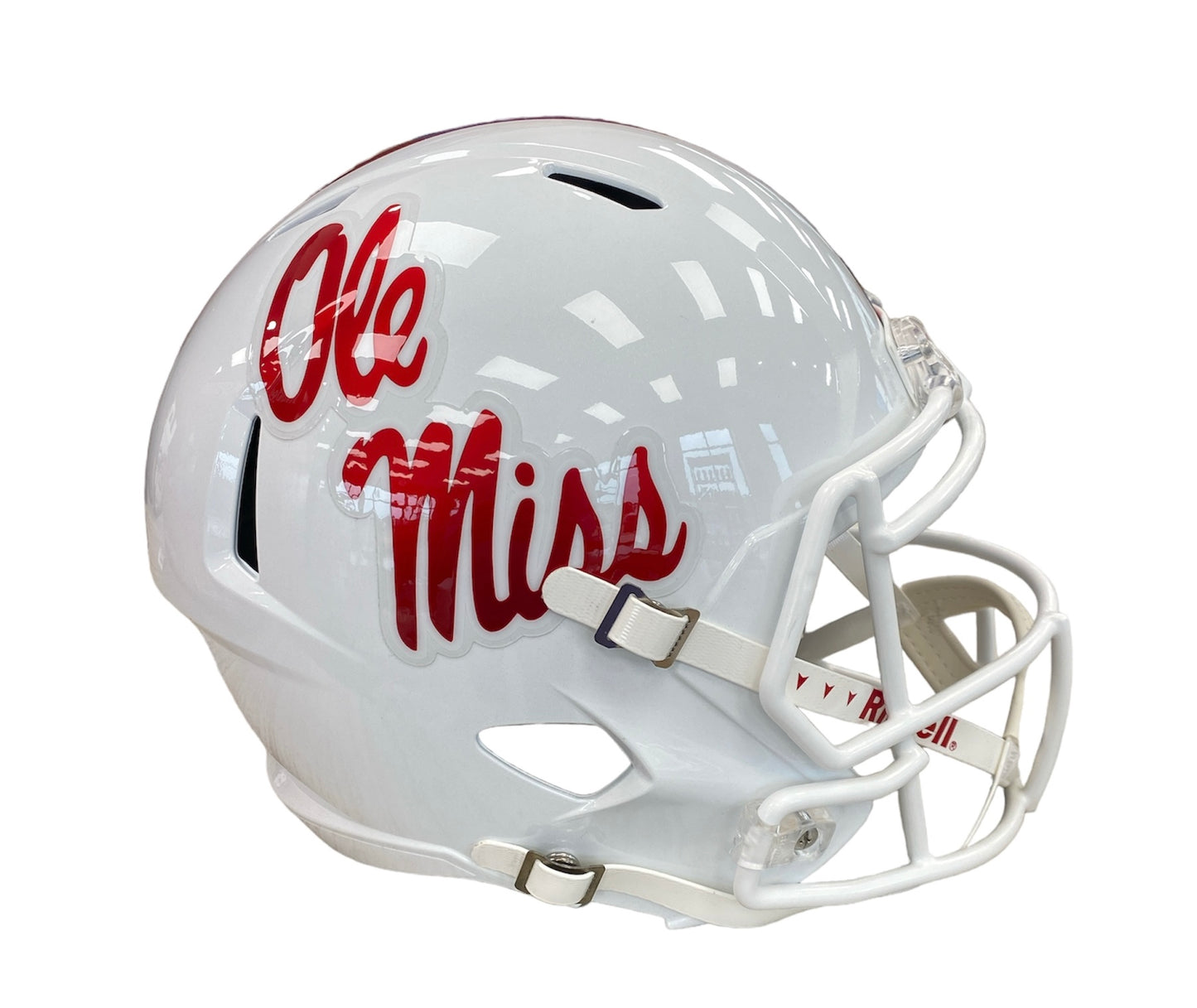 Ole Miss Rebels Riddell Powder Blue Speed Replica Football Helmet