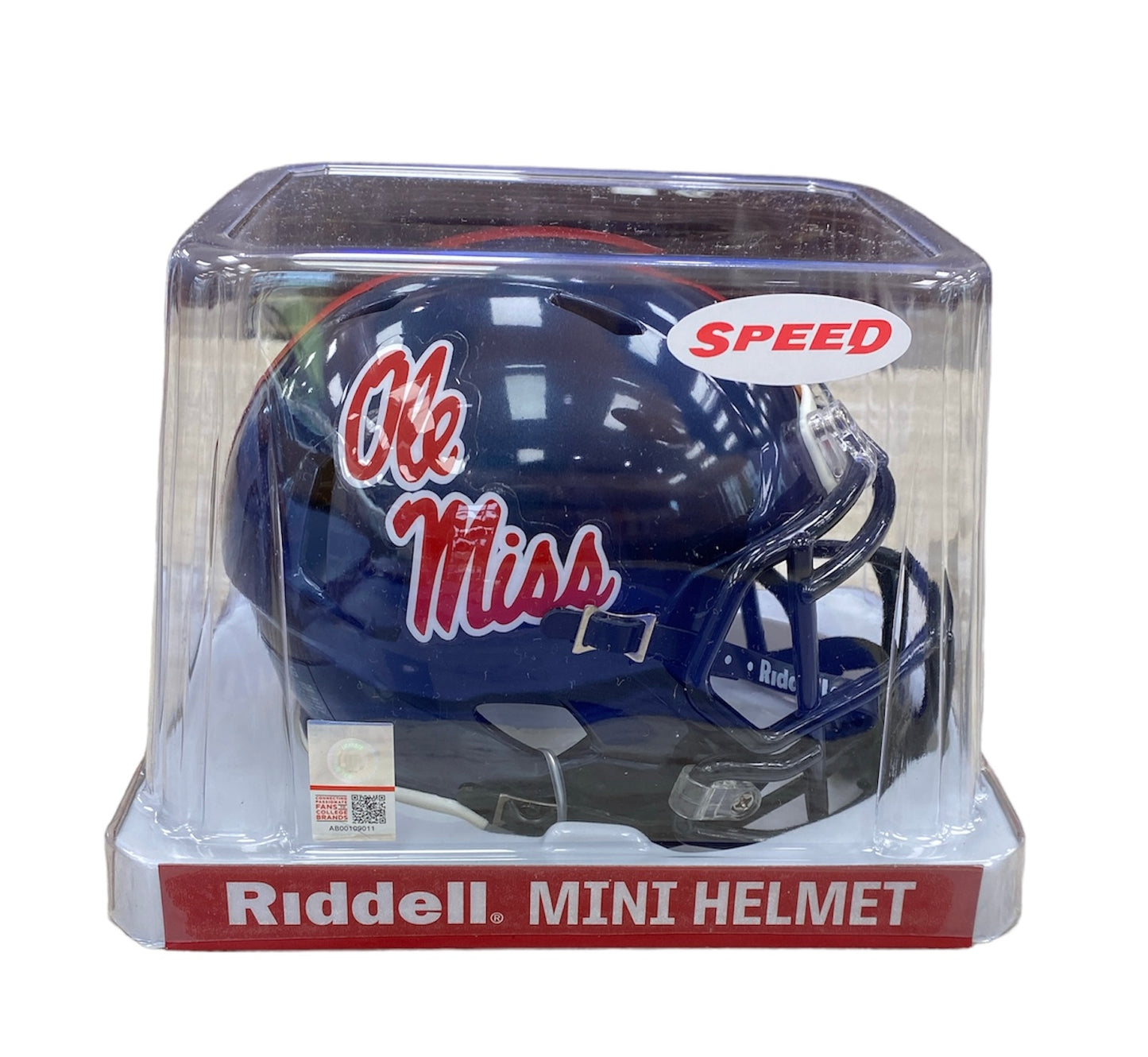 Ole Miss Rebels Riddell Speed Replica Helmet - Powder Blue – Green