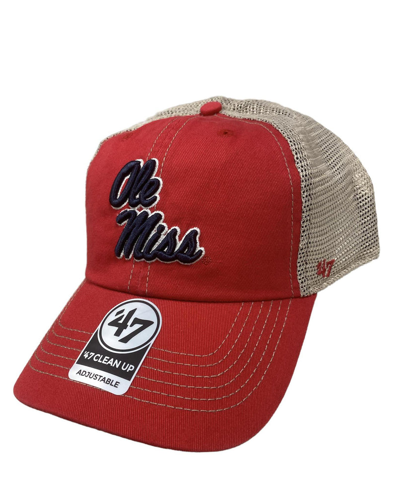 47 Brand MVP DP Ole Miss Cap – The College Corner