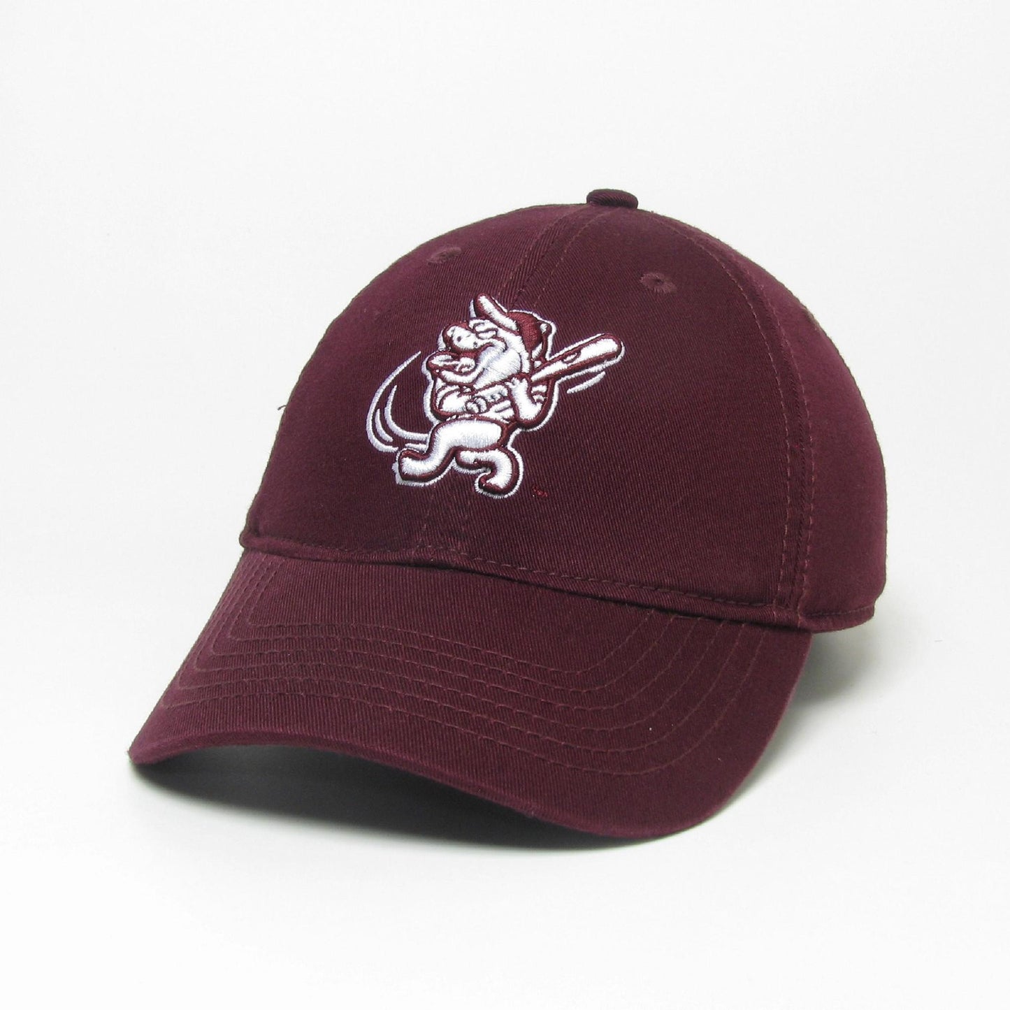 Maroon GC George County Rebels Fitted Hat Cap Size Mississippi Zephyr