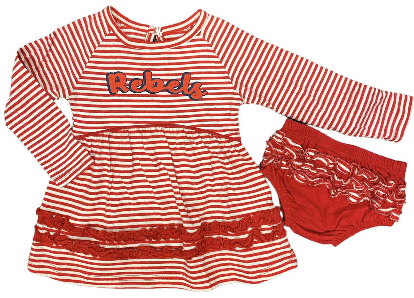 Ole Miss Dog Cheerleader Dress – The College Corner