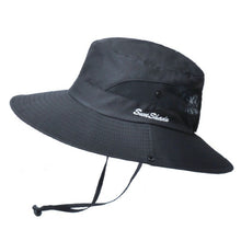 Load image into Gallery viewer, Women&#39;s Summer Foldable Fisherman Hat Wide Brim Casual Travel Beach Sunscreen UV Protection Hats
