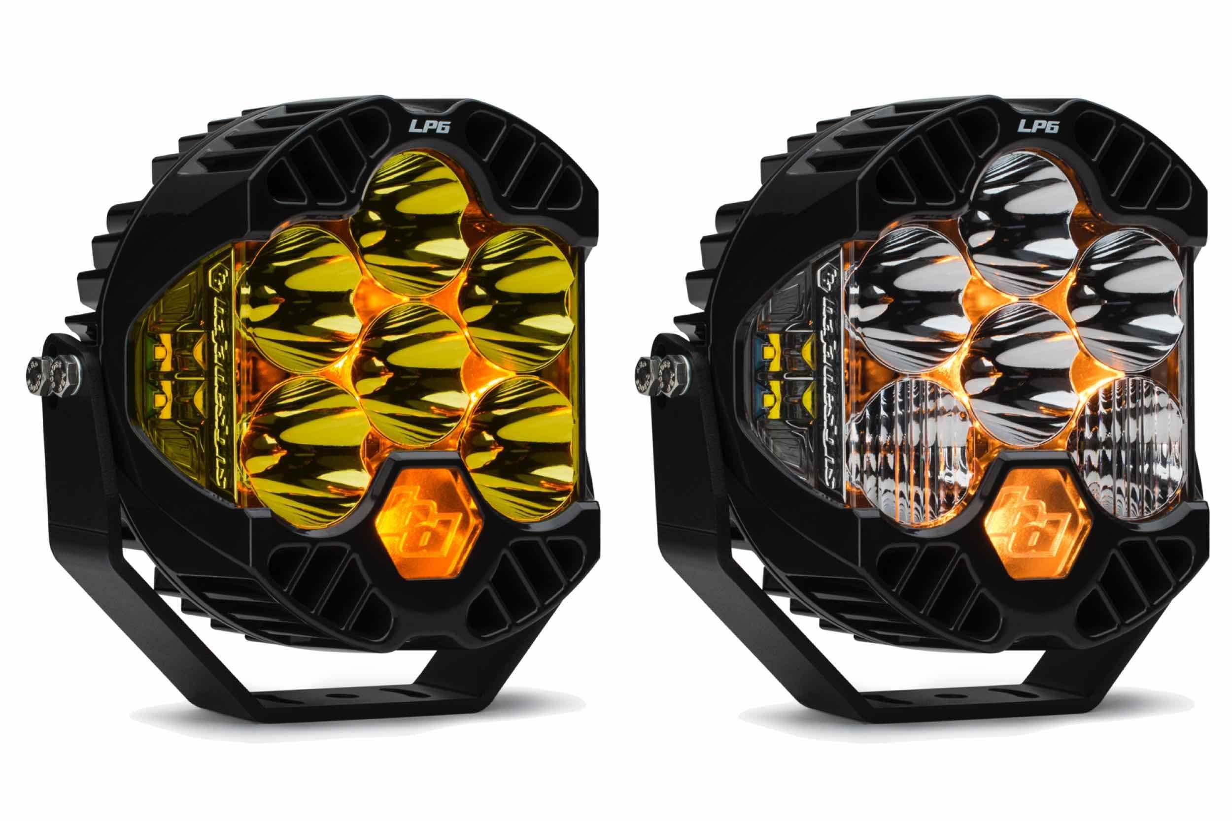 BD LP6 Pro LED Pod: (Each / White / Spot Beam)