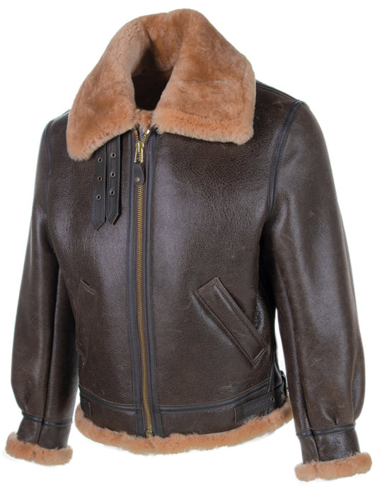 Schott Women's Lambskin Cafe Leather Jacket