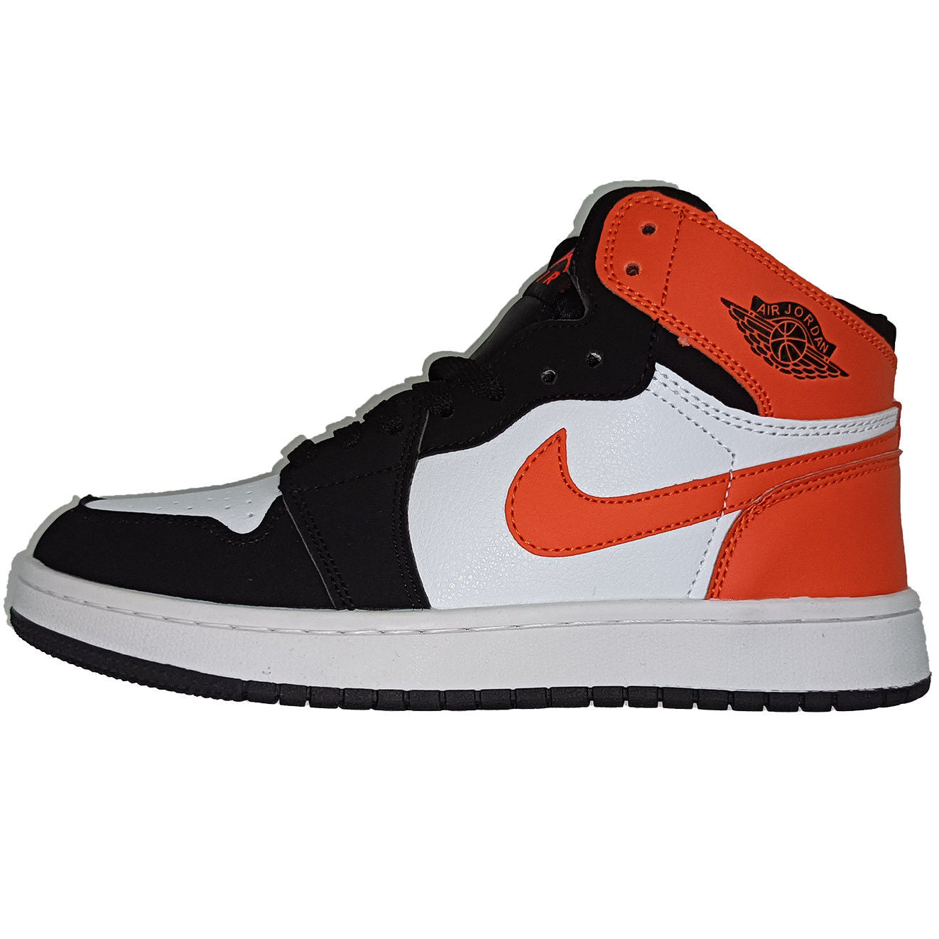 NIKE Air jordan 1 AJ1 High top stitching color couple sneakers casual shoes