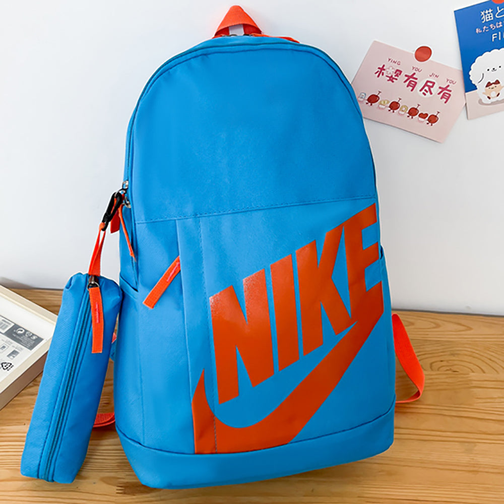 NIKE Large Letter Print Men's Women's School Bag Backpack Daypack