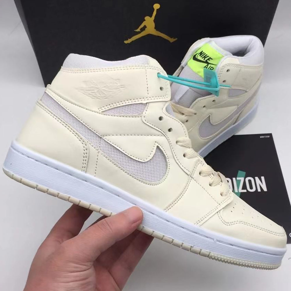 Nike Air Jordan 1 AJ1 High Top couple stitching color casual shoes sports shoes sneakers
