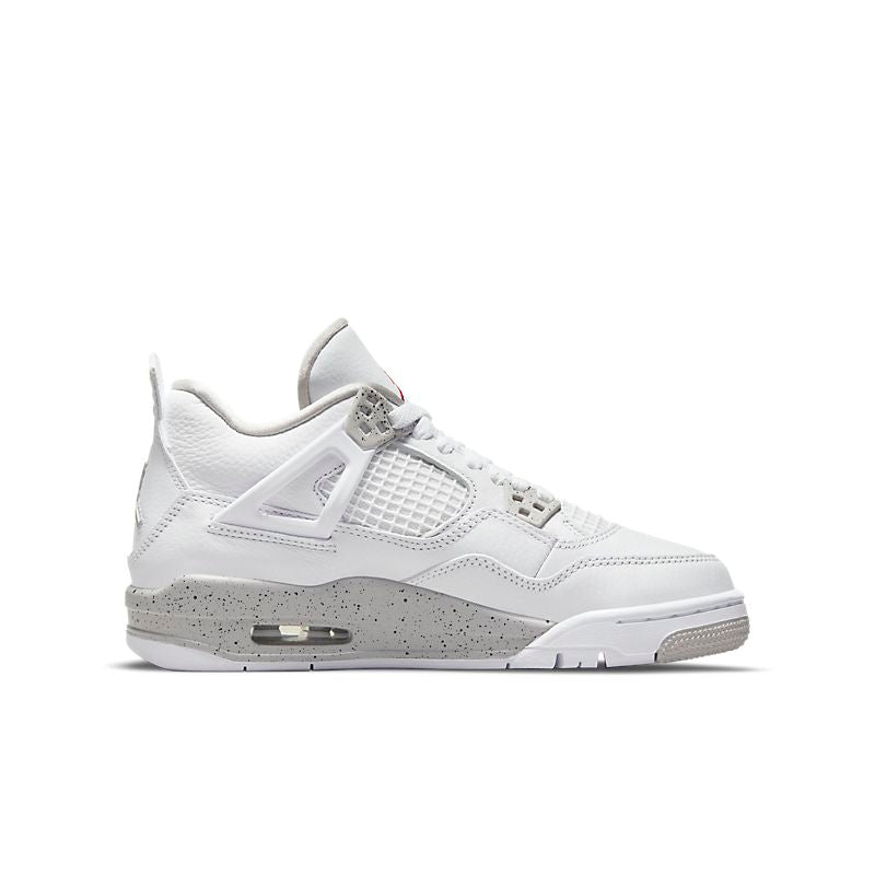 Nike Air Jordan 4 Retro White Oreo Sneakers Shoes