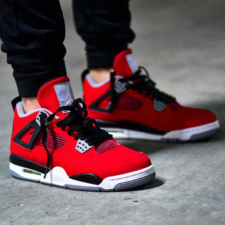 Nike Air Jordan 4 Retro Toro Bravo Sneakers Shoes