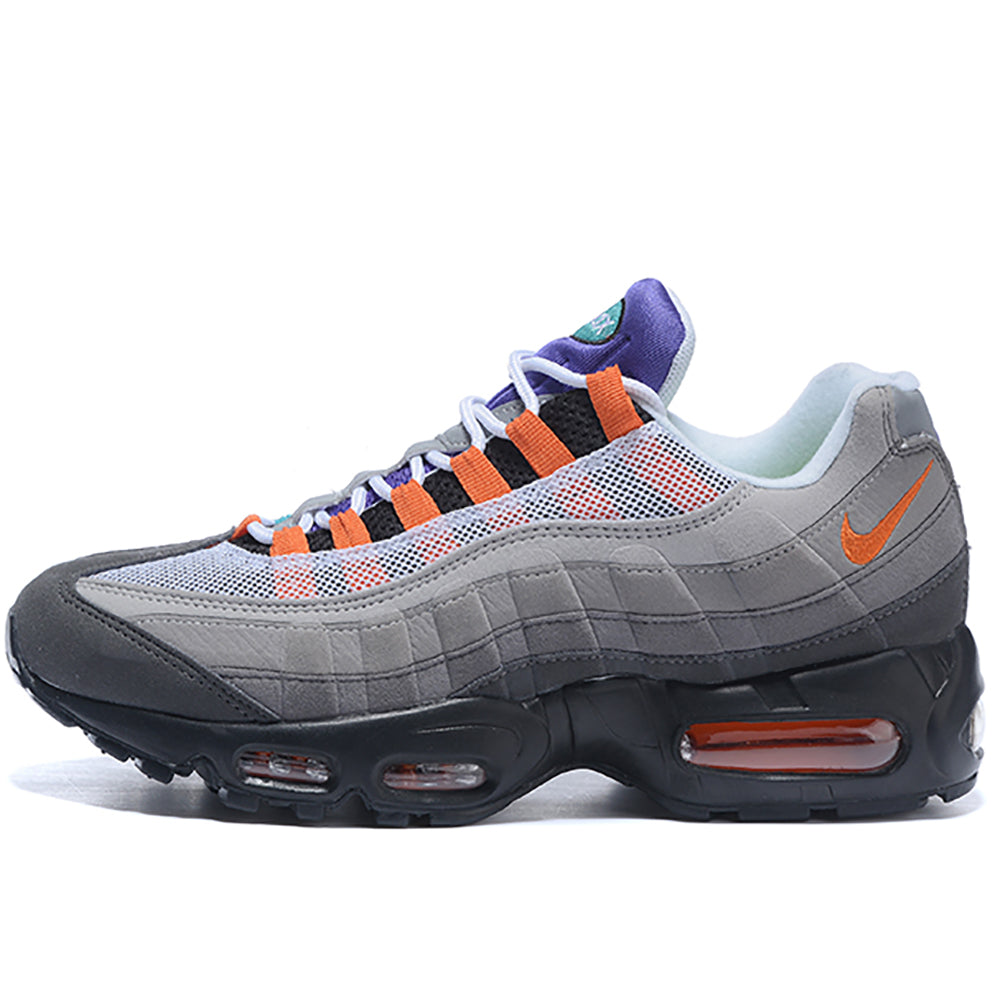 Nike air max 95 hot sale stitching color couples air cushion casual shoes sneakers