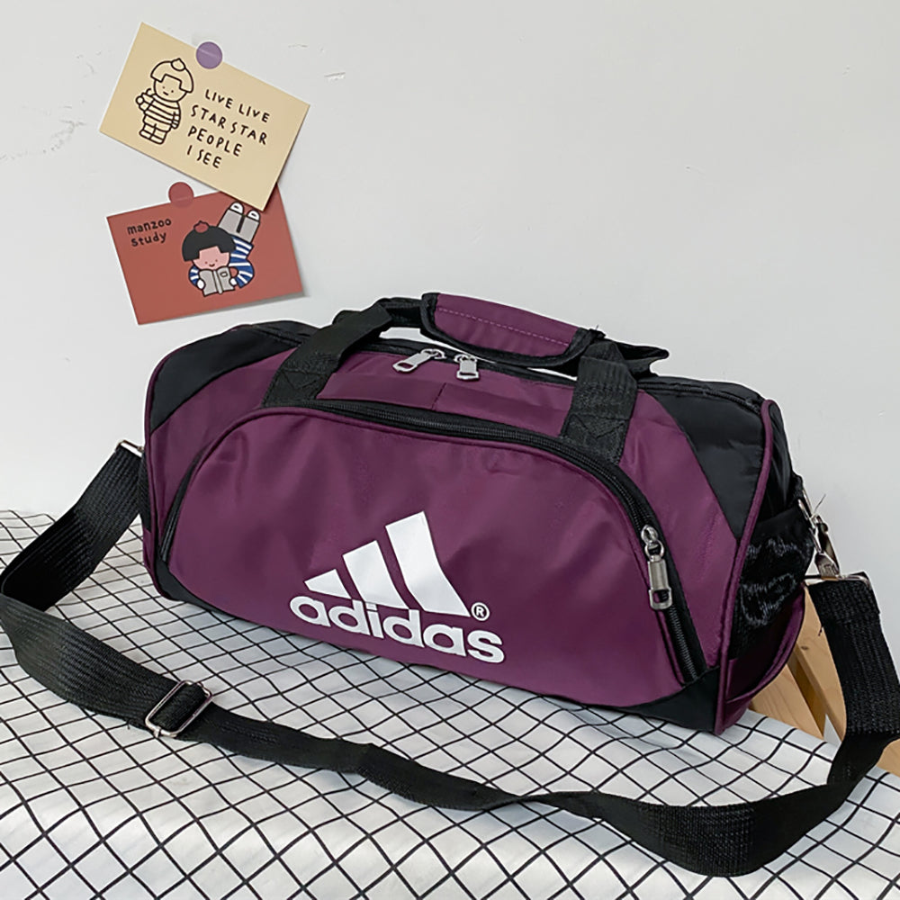 ADIDAS Letter Print Men's Women's Travel Bags Handbags Shoulder Bags