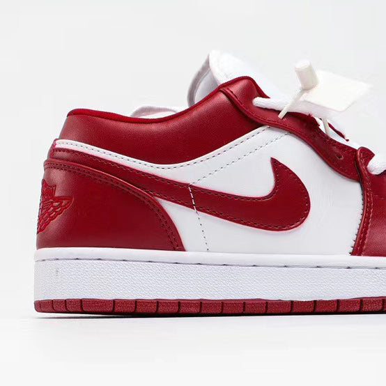 NIKE Air Jordan 1 Low "Gym Red" Sports Red Casual Sneakers