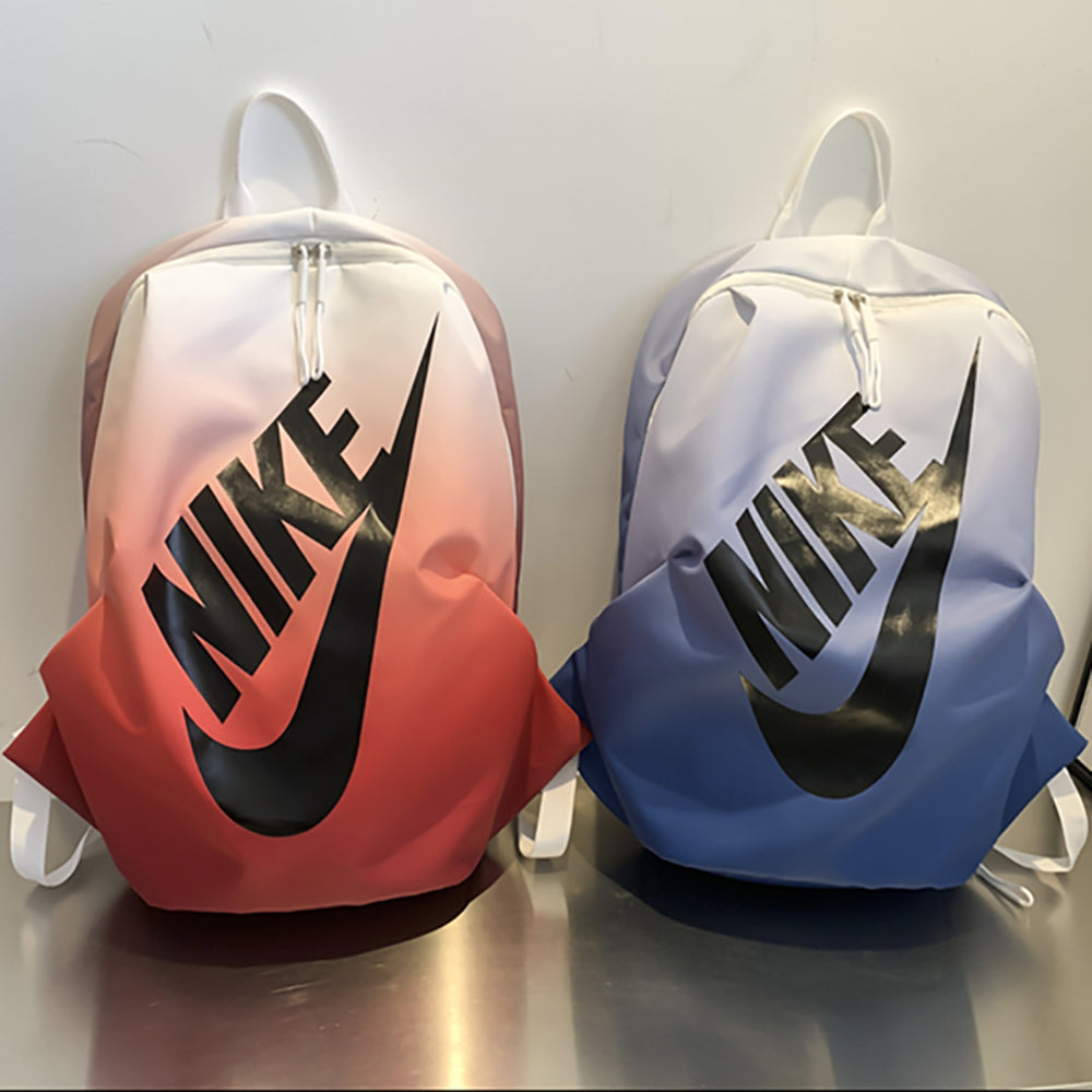 NIKE Gradient Alphabet Print Men's Women's Backpack School Bag Travel Daypack