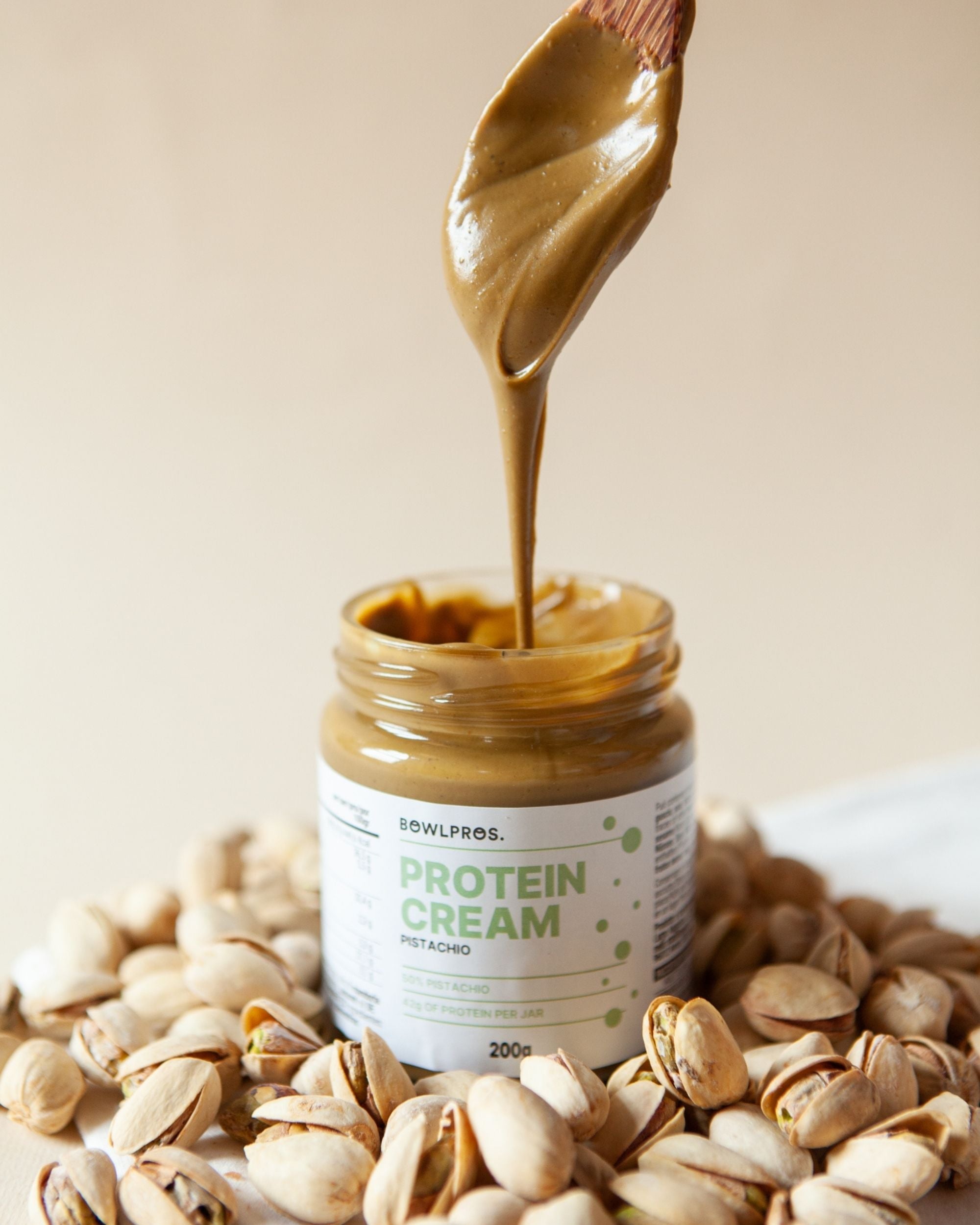 Crema Proteica con Pistachos - Bowlpros ES product image