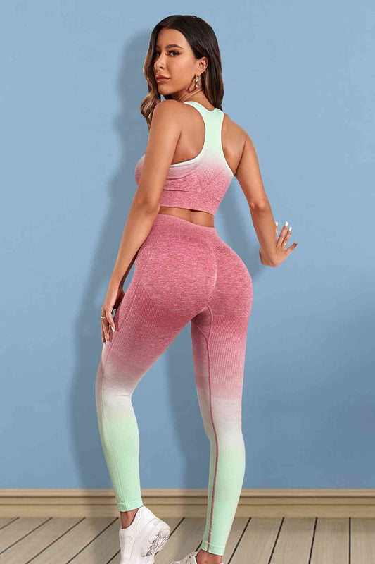 Ruched Tank and Leggings Sport Yoga Set – KesleyBoutique