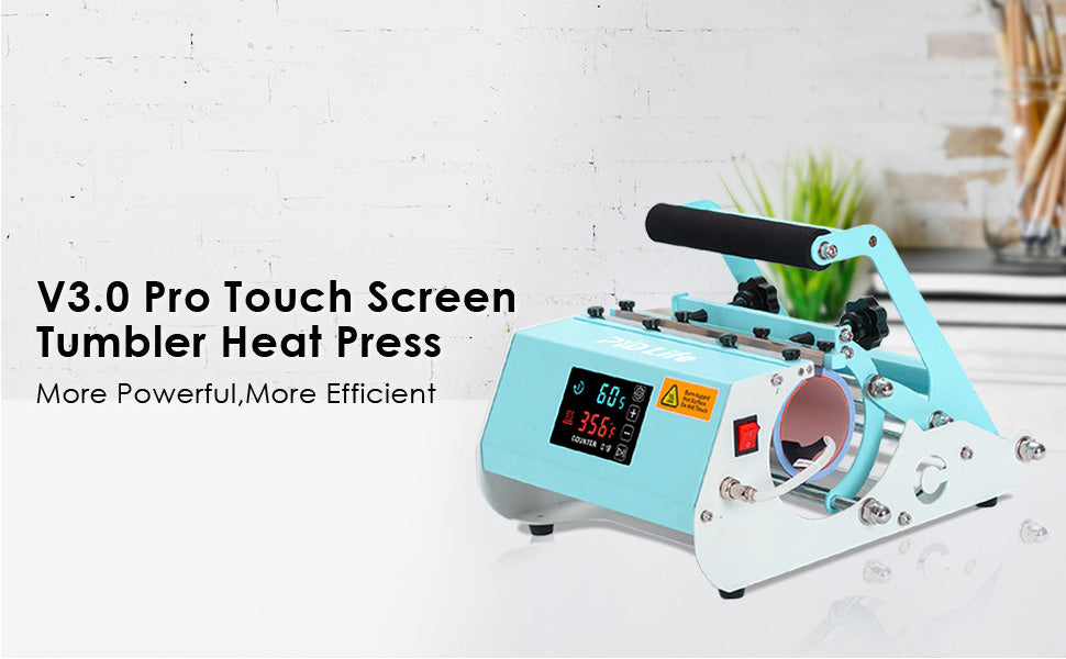 30 oz Tumbler Press V3.0 Pro Max Smart Touch Screen Mint Green – PYD LIFE
