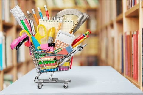 The different types of stationery that are used in schools