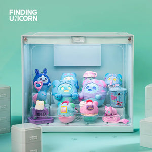 【Limited to 1/ Order 】Finding Unicorn Game Box Display Case (Cyan) - Kouhigh Toys