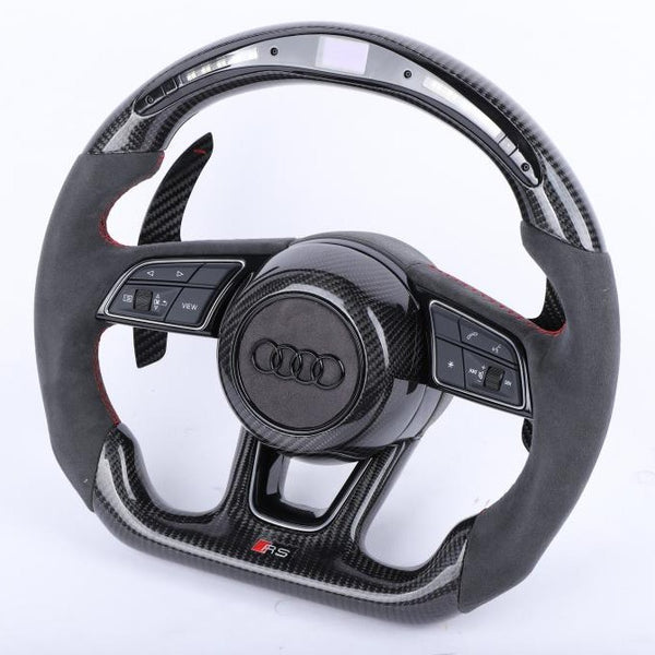 Audi R8/TT Style Pre Designed Complete Forged Carbon Steering Wheel