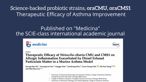 oraCMU, oraCMS1 Therapeutic Efficacy of Asthma Improvement