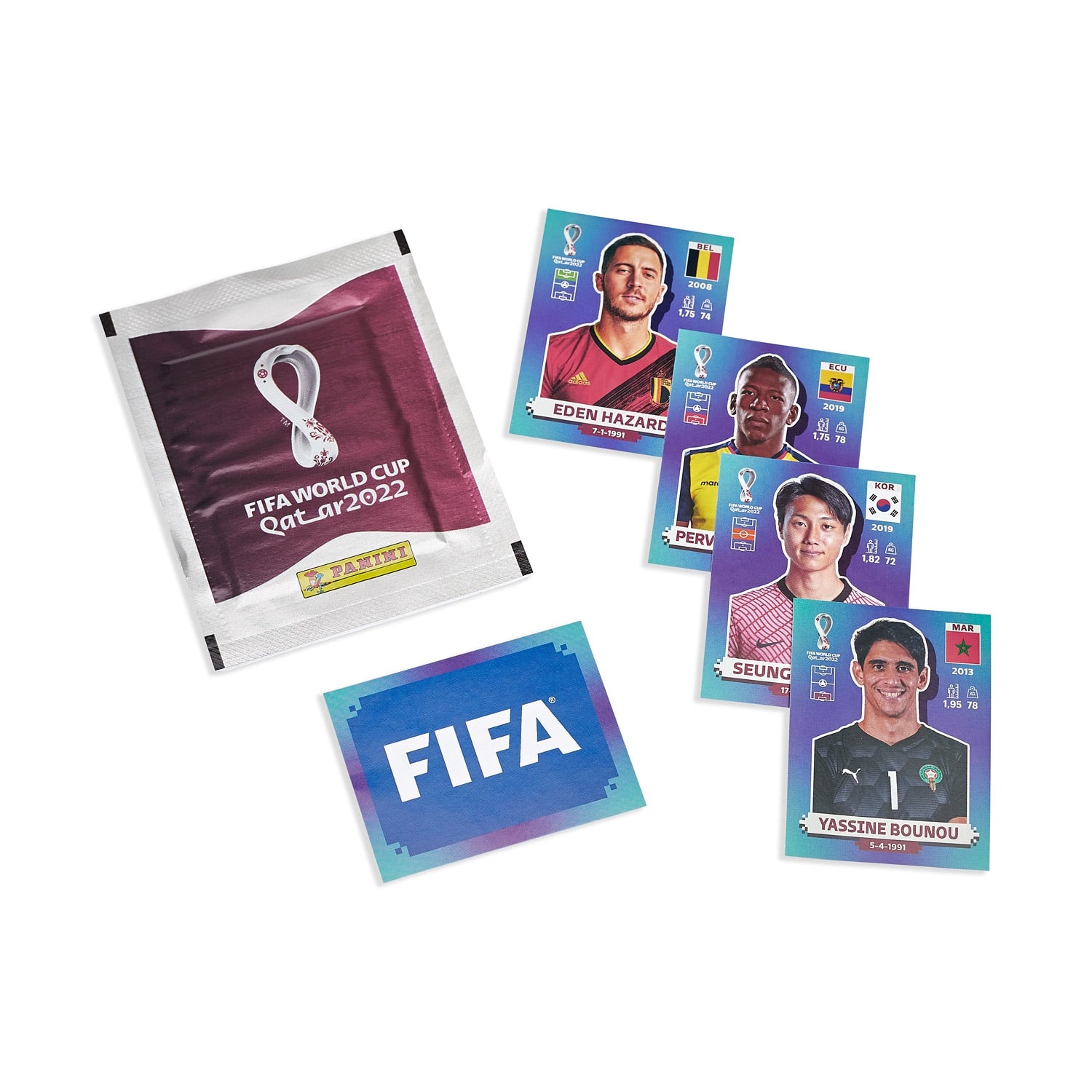 Panini Official FIFA World Cup Qatar 2022 Two Sticker Boxes (500 Stickers  Total)