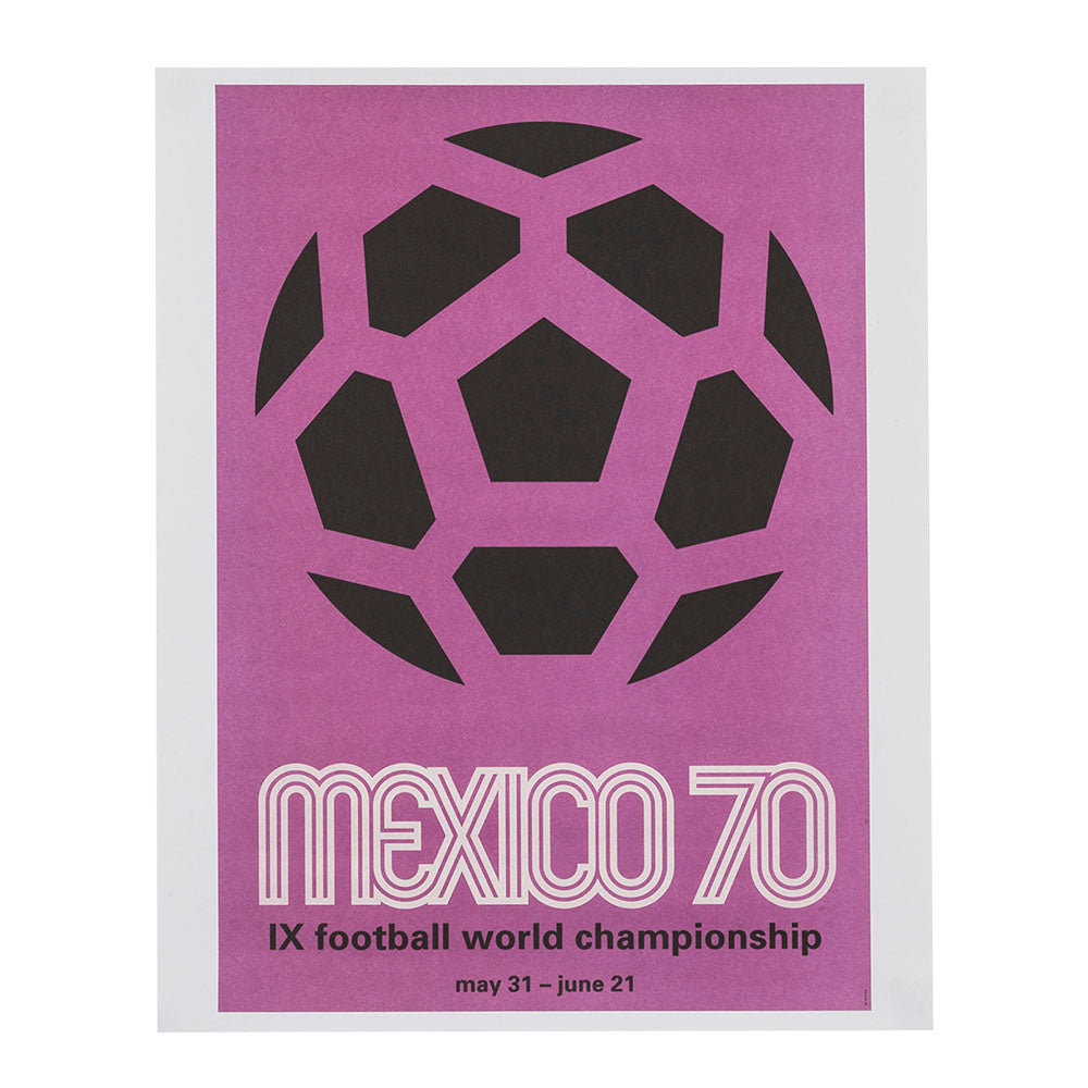 FIFA World Cup Poster Mexico 1970 - Official FIFA Store