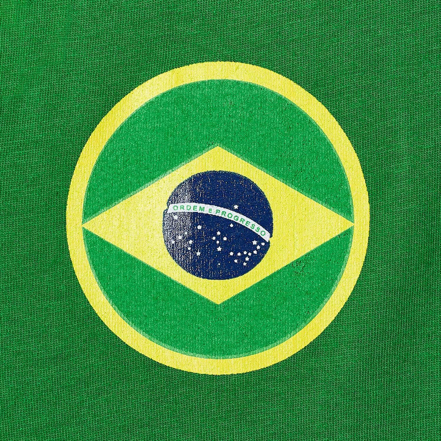 Mulher Camisola Portuguesa Gabi Bras #4 Vermelho Verde Principal 22-24  Camisa Brasil