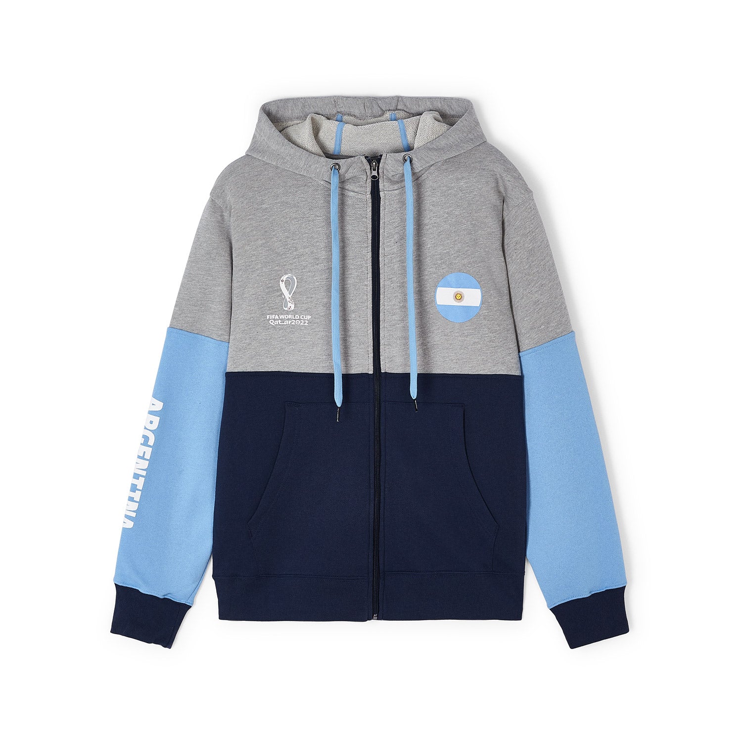 2022 World Cup Argentina Blue Hoodie - Men's - Official FIFA Store