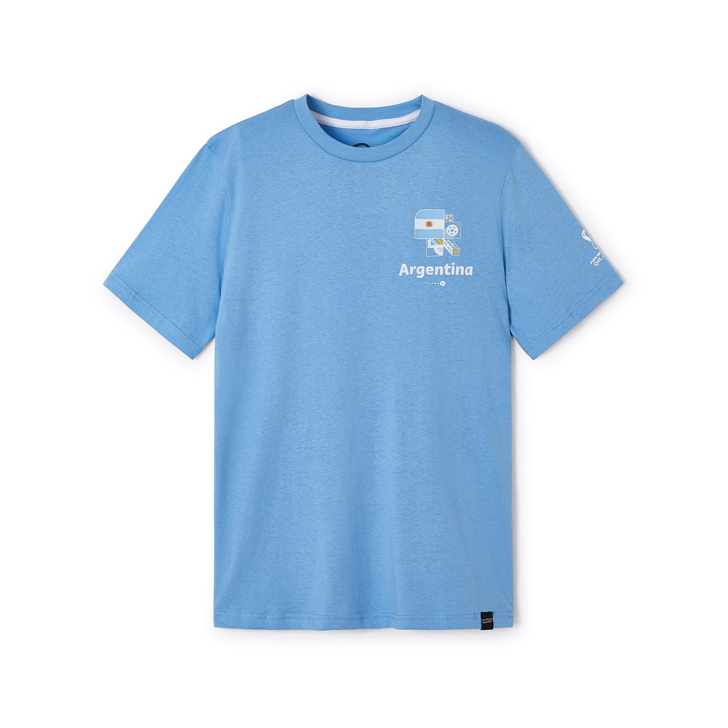 2022 World Cup Argentina Blue T-Shirt - Men's - Official FIFA Store