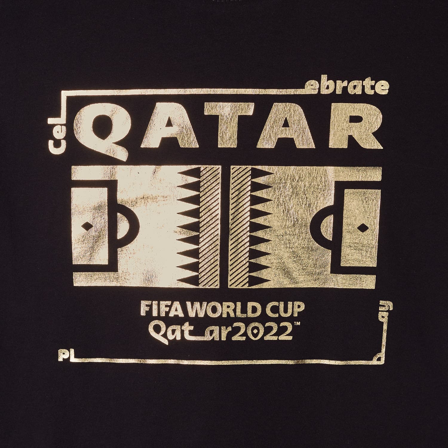 2022 World Cup Futbol Nation T-Shirt Uruguay - Black - Official