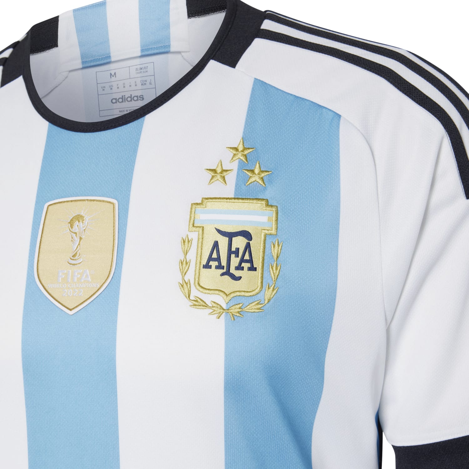 Camiseta de local de la selección argentina campeona mundo hombre - Official FIFA Store