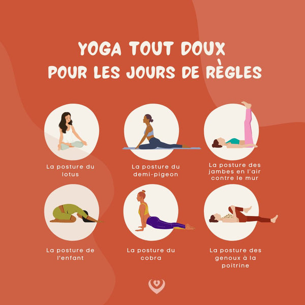 postures de yoga pour apaiser les crampes menstruelles