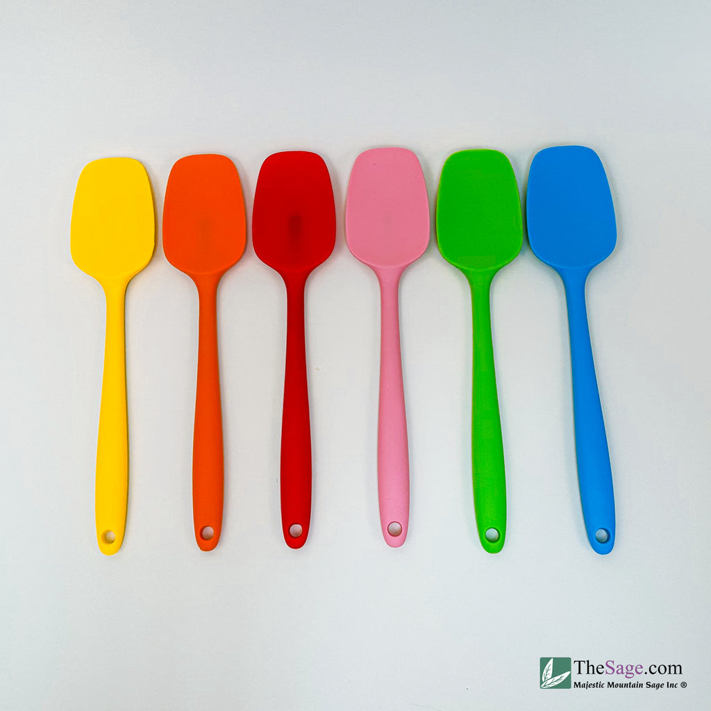 11 Silicone Mixing Spoon – Majestic Mountain Sage, Inc.