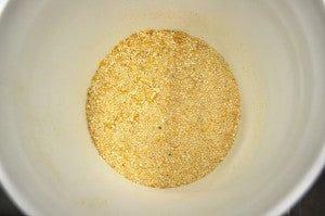 Completely mixed Soothing Oatmeal Tea Bags. blog.thesage.com