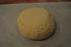 Dough ready to roll out