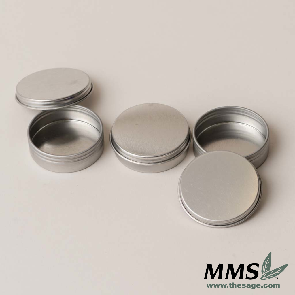 Screw Top Tin, 0.25 oz