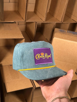 Moss Crown Royal Hat - BourbonBackHatCo