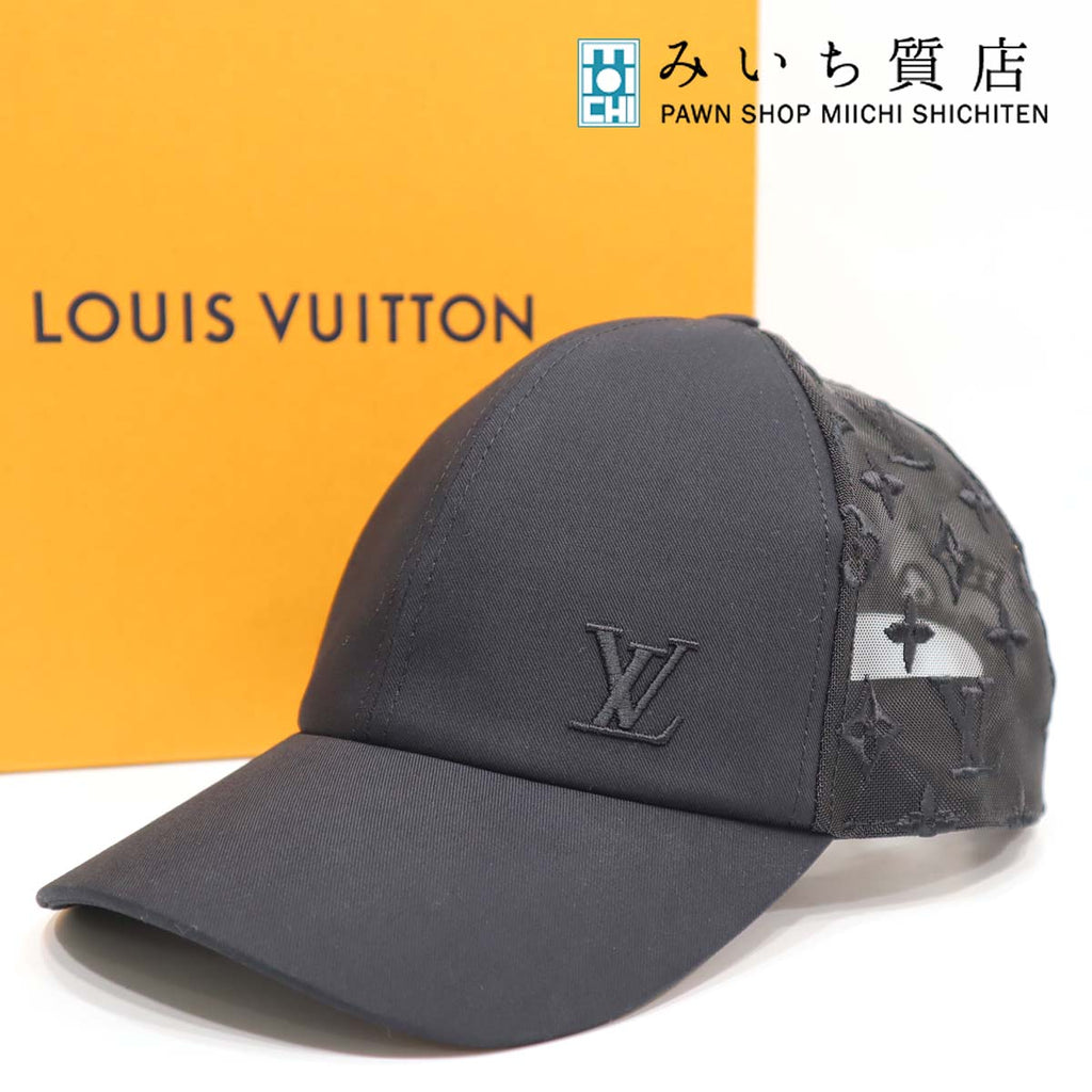 LV キャスケット ベースボール モノグラム メッシュキャップ M77115