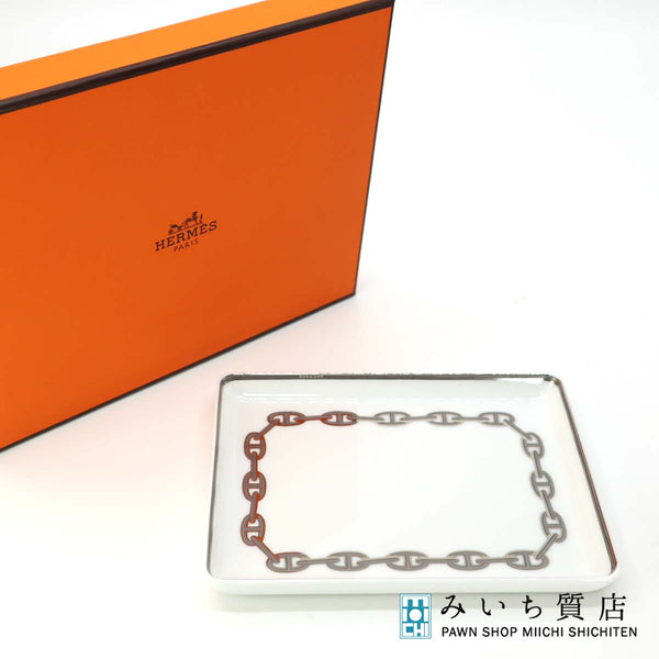 エルメス HERMES 服 オレンジ シャツ 40 サイズ シルク CUIRS DU