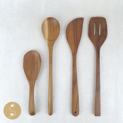 Wooden Spoons or Spatulas from Teak Wood