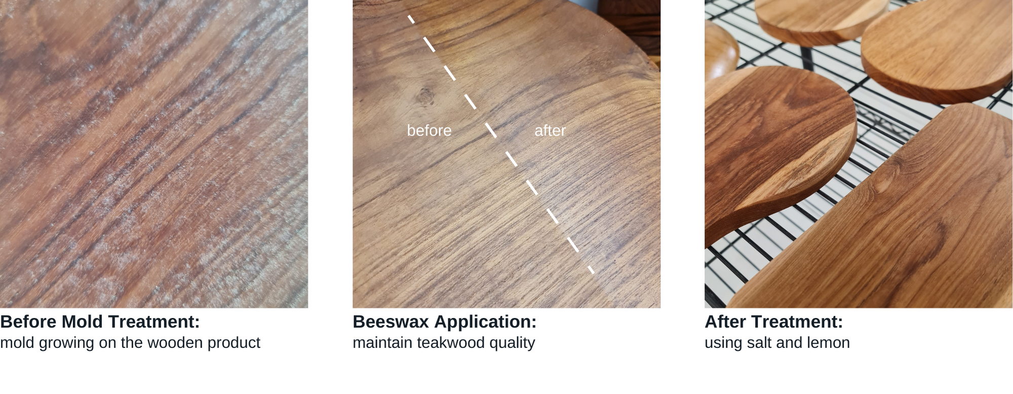 Seratku Teakwood Mold Treatment