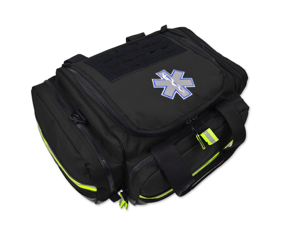 Trauma/Medic Bags: RB S500-P BLACK POUCH WITH WINDOW