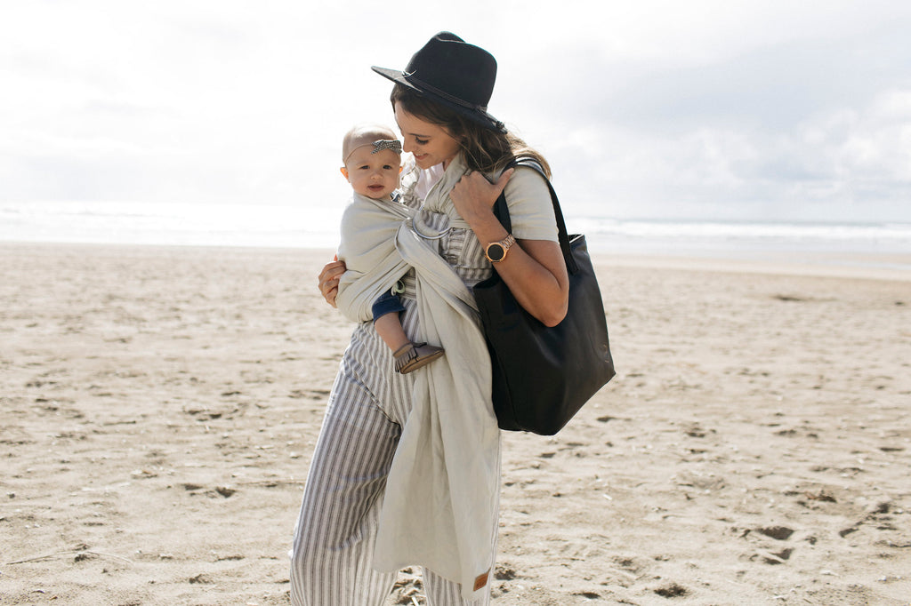 The New Fawn Design Tote Bag in Black 