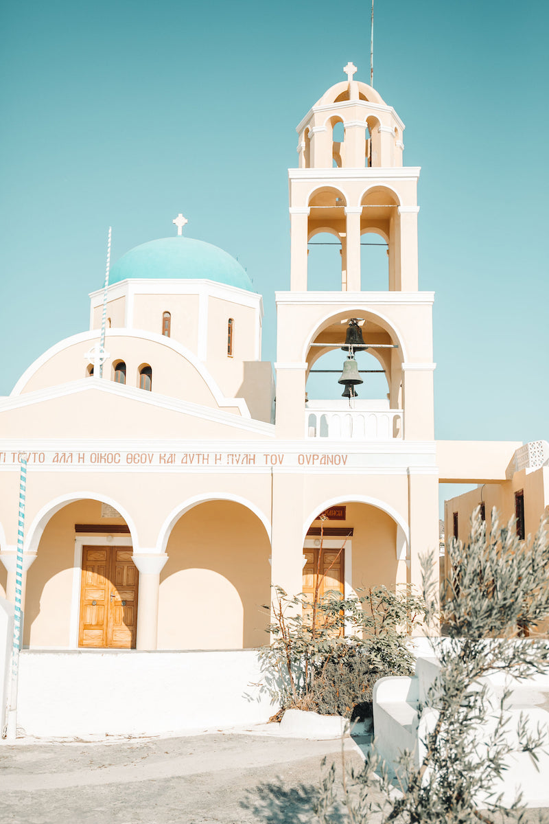 The Fawn Design Guide to Santorini, Greece - The Churches to Visit in Santorini