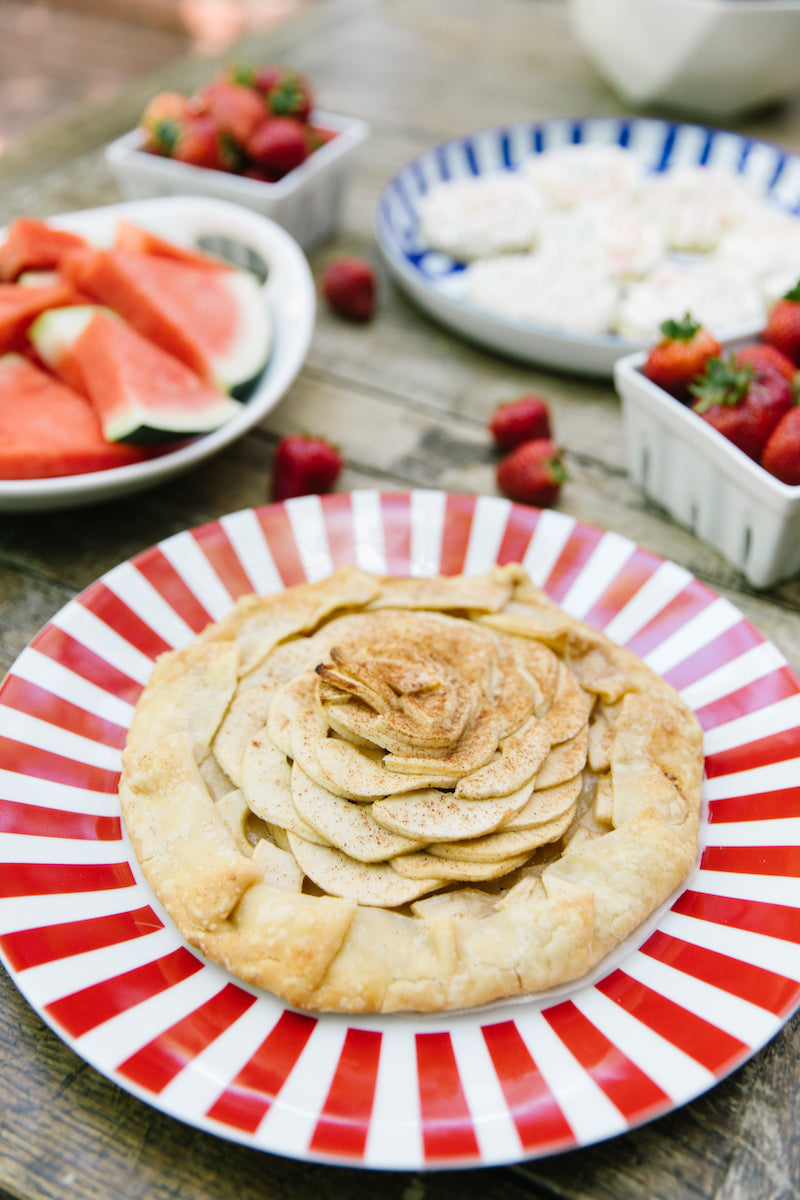 Fawn Design 4th of July - Birdie's Bakery French Apple Tart 