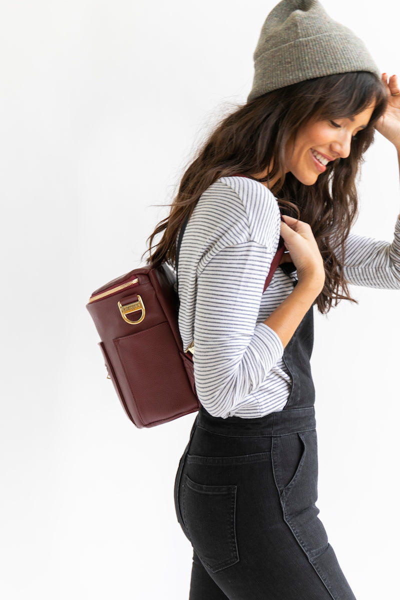 Fawn Design Wine Mini Bag - Fall Outfit Ideas 