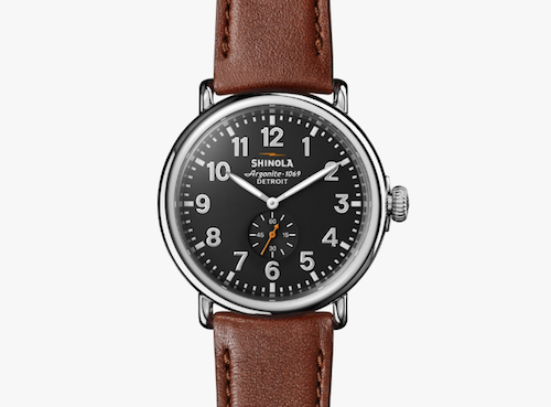 Fawn Design Holiday Gift Guide - Shinola The Runwell Watch  